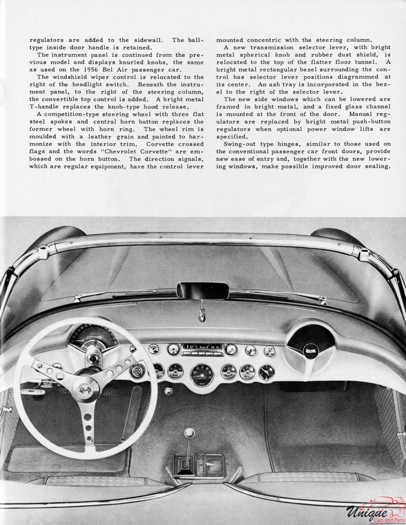 1956 - 1957 Corvette Engineering Achievements Page 2